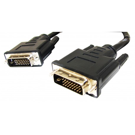Przewód kabel DVI-D-DVI-D 24+1 pin 1,5m V52