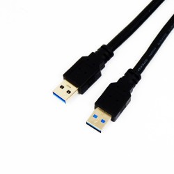 V 80 przewód USB 3.0 AM- AM (blue ray, DVD, HDD) 1,5 m