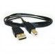 V 79 przewód USB 2.0 AM - BM 1,50 m