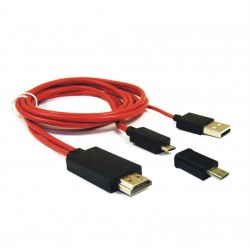 MHL 51A kabel MHL micro USB - HDMI